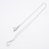 ★SALE【6jdb0228-k】ティファニー ネックレス オープンティアドロップ シルバー925【中古】レディース