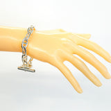 【6jdb0252-k】エルメス ブレスレット シェーヌダンクル GM 13コマ シルバー925【中古】メンズ レディース ユニセックス