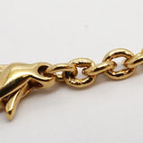 ★SALE【6jdb0317-k】クリスチャンディオール ネックレス ディオールロゴ GPメッキ ゴールド【中古】レディース