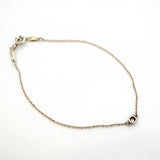★在庫処分★最終価格【6jdb0415-22-k】ティファニー ブレスレット バイザヤード 1PD シルバー925 ダイヤモンド【中古】レディース