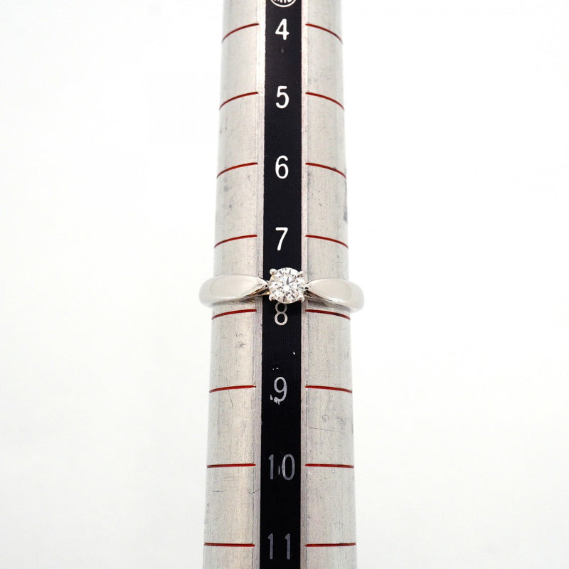 ★在庫処分★最終価格【6jdb0415-27】ティファニー リング ハーモニー 1PD Pt950 プラチナ ダイヤモンド 0.19ct 7.5号【中古】レディース