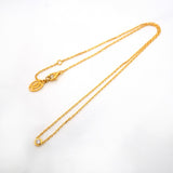 ★最終価格★SALE【6jdb0415-28】カルティエ ネックレス ダムール 1PD K18YG イエローゴールド ダイヤモンド【中古】レディース