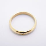 ★最終価格★SALE【6jdb0415-38】カルティエ リング クラシック 1PD K18YG イエローゴールド ダイヤモンド ＃48【中古】レディース