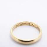 ★最終価格★SALE【6jdb0415-38】カルティエ リング クラシック 1PD K18YG イエローゴールド ダイヤモンド ＃48【中古】レディース