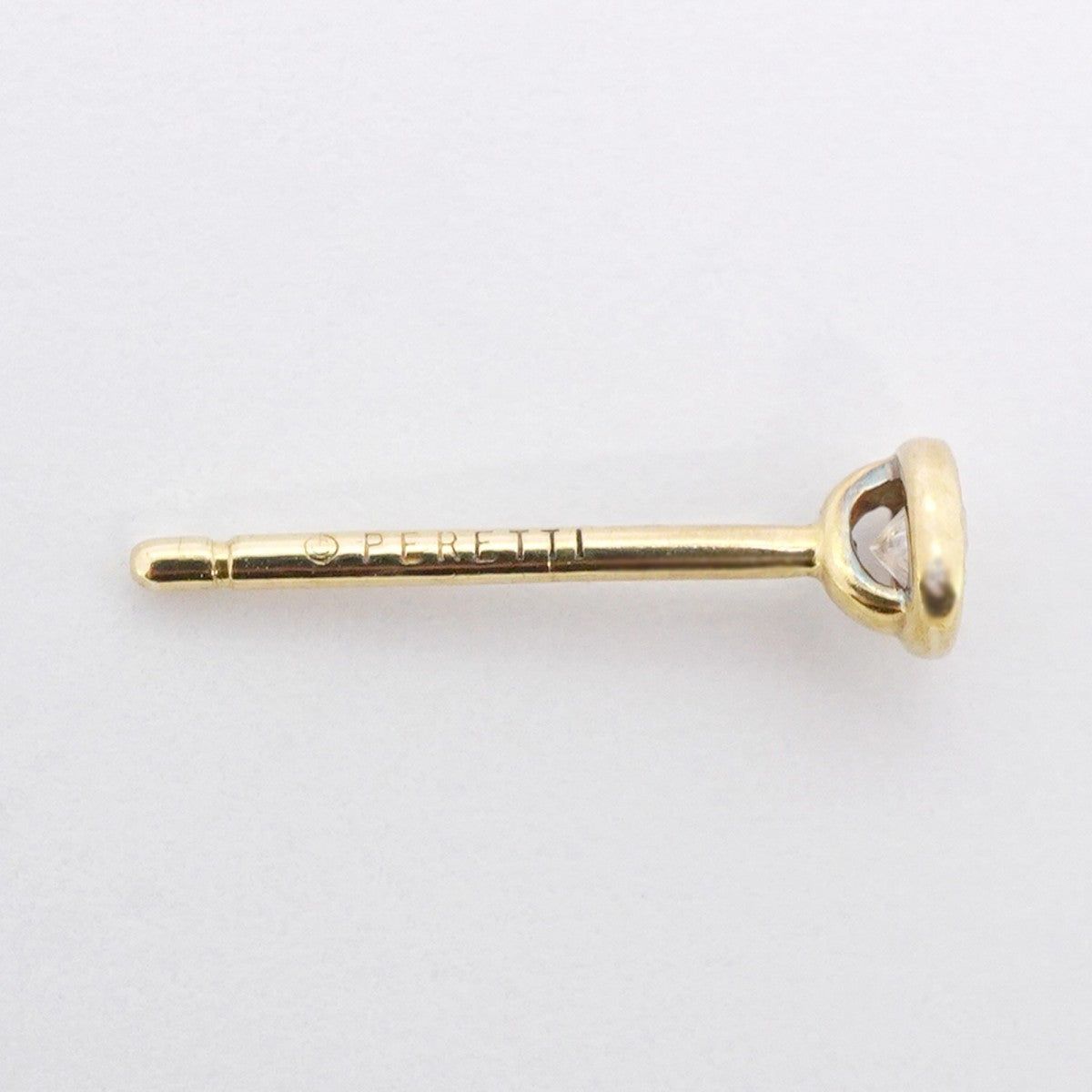 ★最終価格★SALE【6jdb0422-12】ティファニー ピアス バイザヤード 1PD K18YG イエローゴールド ダイヤモンド【中古】レディース
