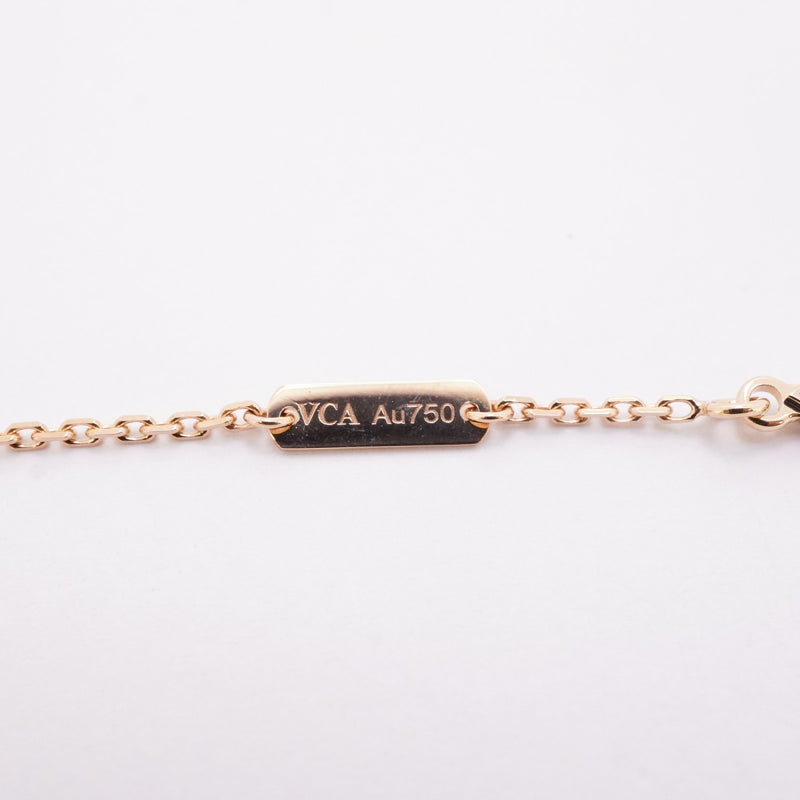 ★最終価格★SALE【6jdb0422-15】ヴァンクリーフ＆アーペル ネックレス ヴィンテージ アルハンブラ クリスマス限定 1PD K18PG ピンクゴールド ダイヤモンド ピンクマザーオブパール【中古】レディース