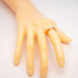 ★最終価格【6jdb0427-03】ティファニー リング フラットバンド 3PD K18PG ピンクゴールド ダイヤモンド 16号【中古】メンズ レディース ユニセックス