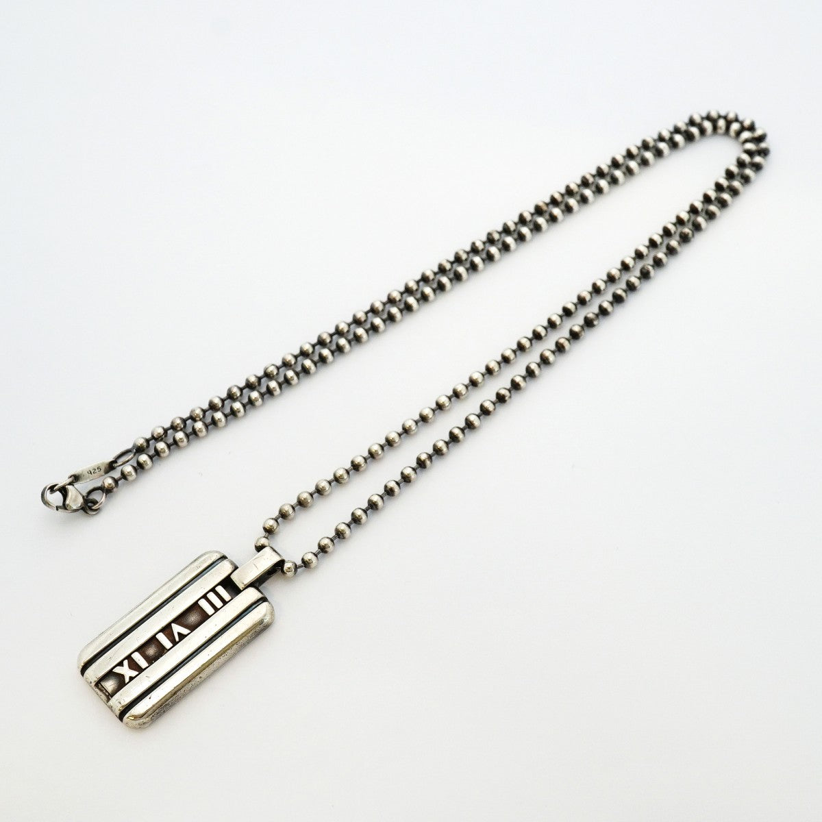 ★SALE【6jdb0452-k】ティファニー ネックレス アトラス シルバー925【中古】メンズ レディース ユニセックス