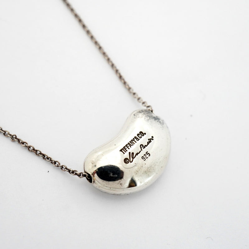 ★SALE【6jdb0473-k】ティファニー ネックレス ビーン シルバー925【中古】レディース