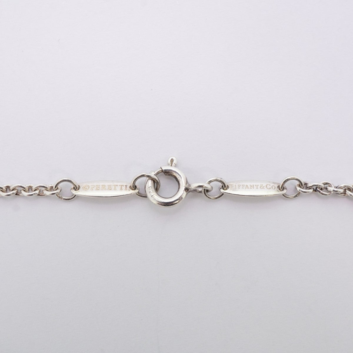 ★最終価格【6jdb0496-k】ティファニー ブレスレット オープンハート シルバー925【中古】レディース