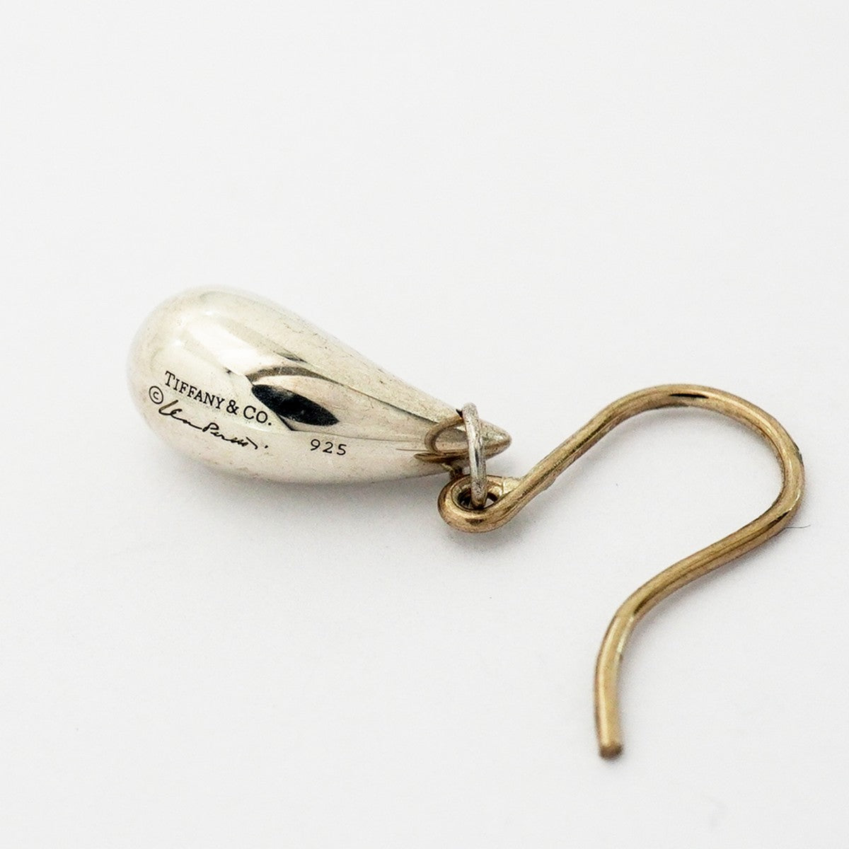 【6jdb0556】ティファニー ピアス ティアドロップ シルバー925【中古】レディース