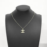 ★最終価格【6jdb0590-k】シャネル ネックレス ココマーク メタル シルバー ホワイト【中古】レディース