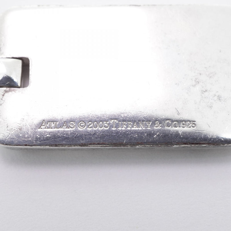★SALE【6jdb0642-k】ティファニー ネックレス アトラス プレート/ボールチェーン シルバー925【中古】レディース