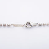 ★SALE【6jdb0642-k】ティファニー ネックレス アトラス プレート/ボールチェーン シルバー925【中古】レディース