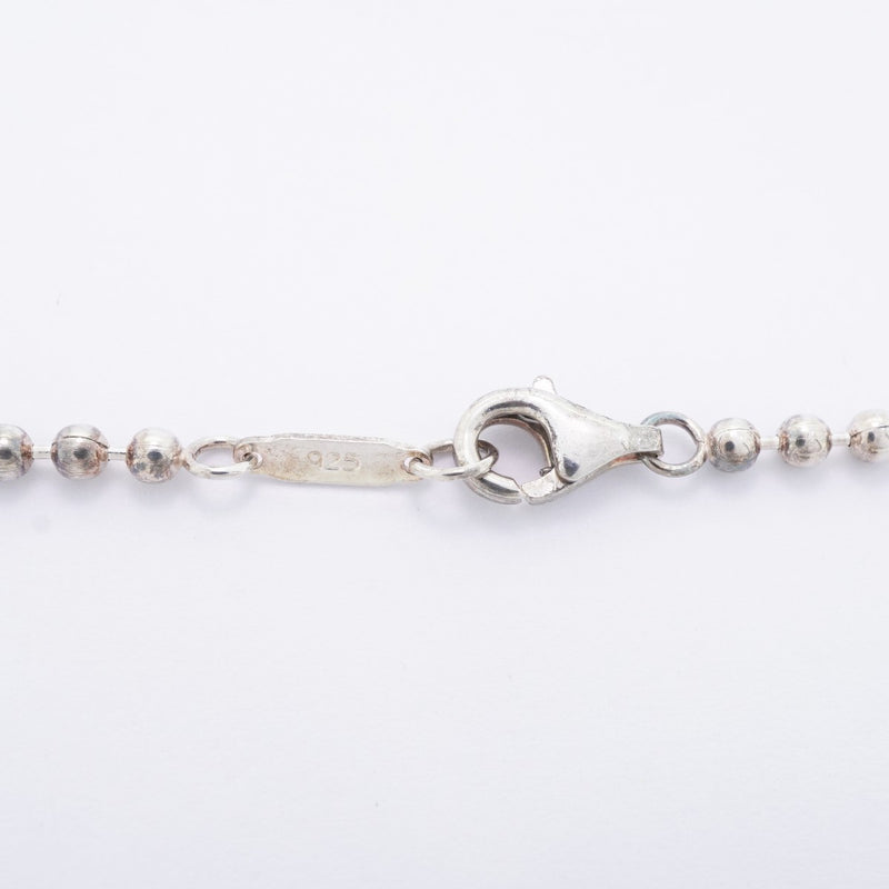 ★SALE【6jdb0642-k】ティファニー ネックレス アトラス プレート/ボールチェーン シルバー925【中古】レディース