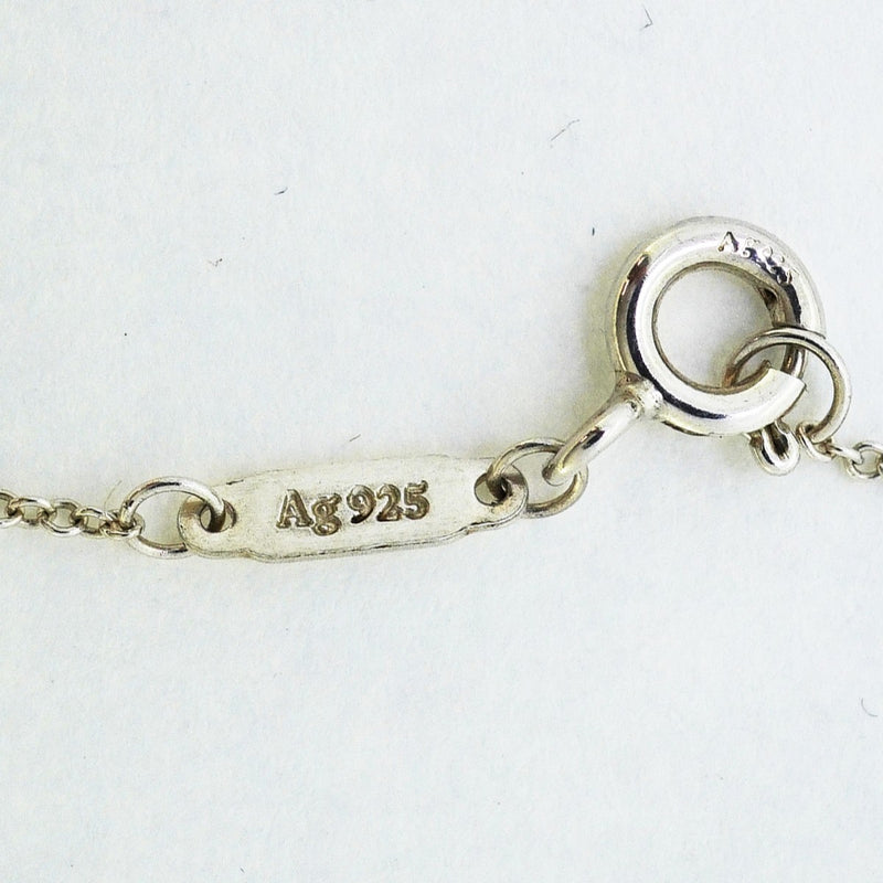 【6jdb0893-k】ティファニー ネックレス リターントゥ/ハートタグ&キー 1PD シルバー925 ダイヤモンド【中古】レディース