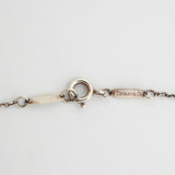 【6jdb0977】ティファニー ネックレス オープンクロス シルバー925【中古】レディース