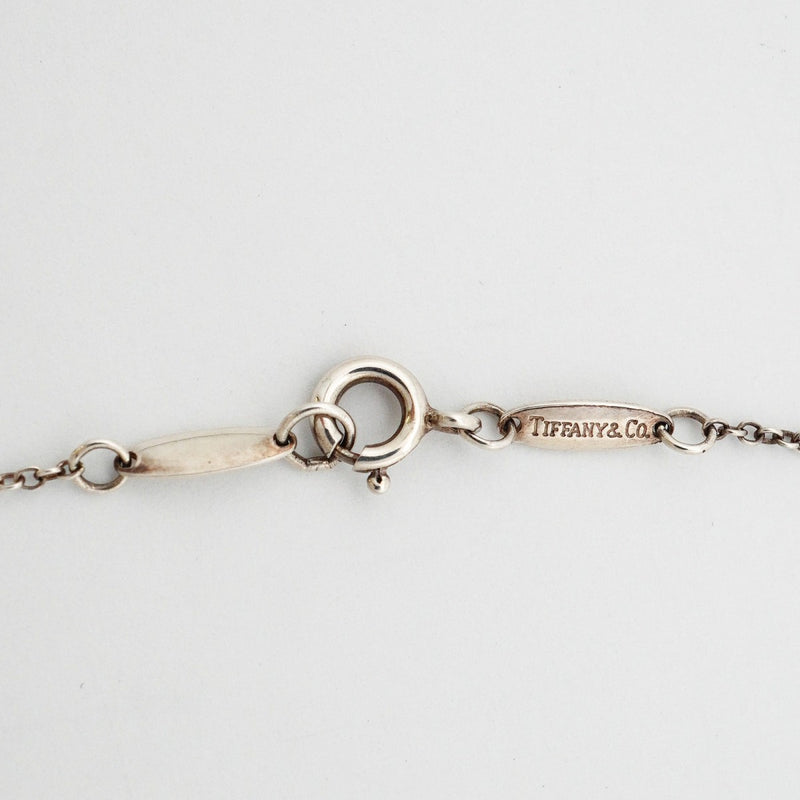 【6jdb0977】ティファニー ネックレス オープンクロス シルバー925【中古】レディース