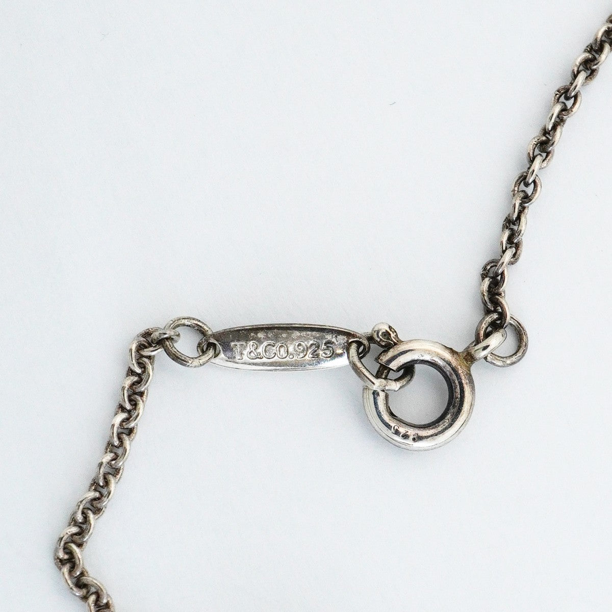 【6jfb0021-k】ティファニー ブレスレット ティアドロップ 5P シルバー925【中古】レディース