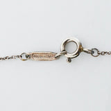 【6jfb0024-k】ティファニー ネックレス 1837/インターロッキング シルバー925 ルベドメタル【中古】レディース