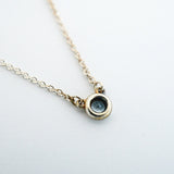 【6jfb0030-k】ティファニー ネックレス バイザヤード シルバー925 アクアマリン ブルー【中古】レディース