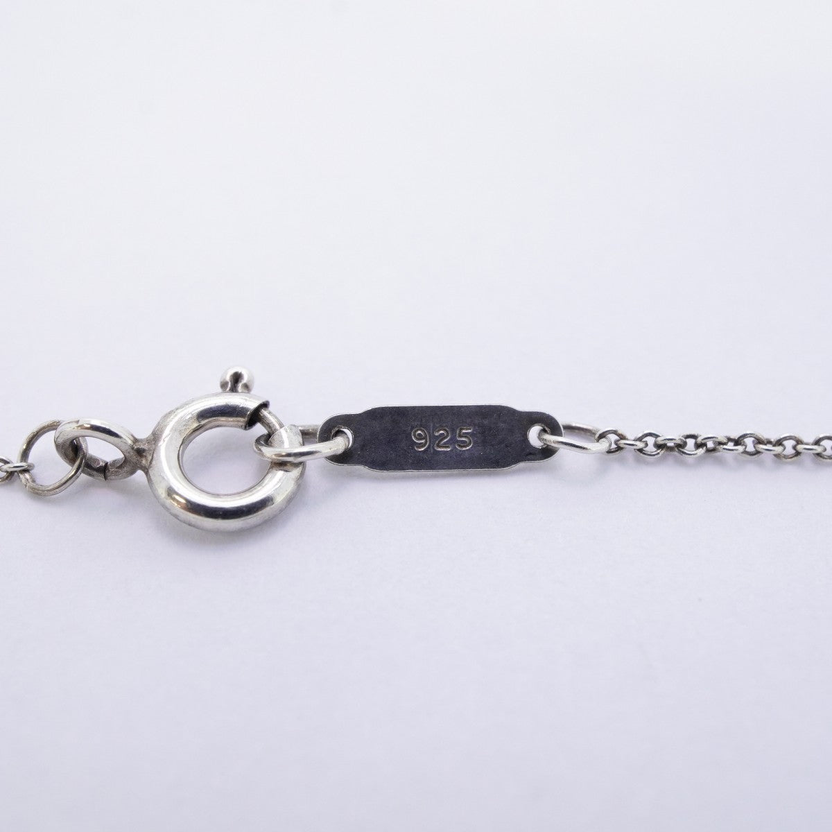 【6jeb0230-k】ティファニー ネックレス ジオメトリックハート シルバー925【中古】レディース