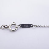 【6jeb0230-k】ティファニー ネックレス ジオメトリックハート シルバー925【中古】レディース