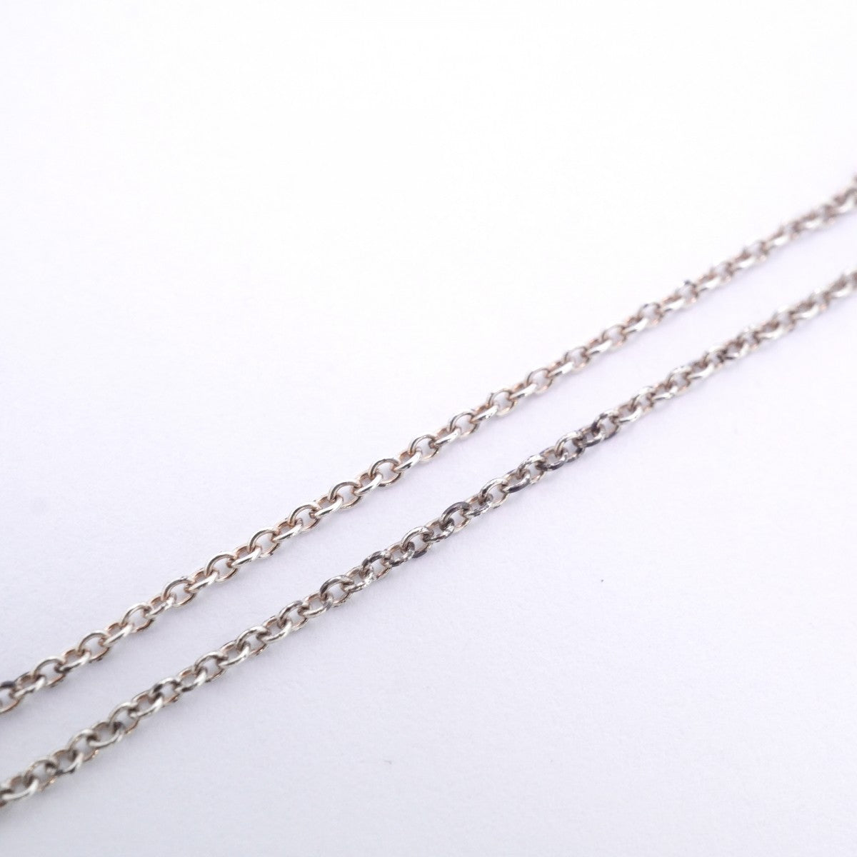 【6jeb0234-k】ティファニー ネックレス スモールクロス シルバー925【中古】レディース