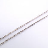 【6jeb0234-k】ティファニー ネックレス スモールクロス シルバー925【中古】レディース