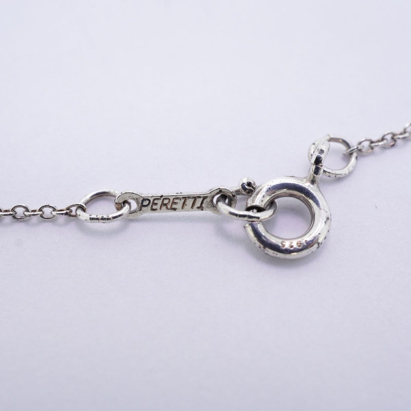 【6jeb0234-k】ティファニー ネックレス スモールクロス シルバー925【中古】レディース