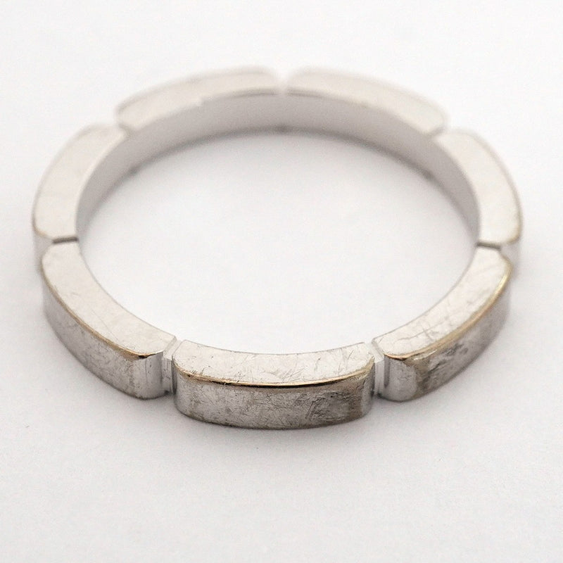 【6jeb0350】カルティエ リング マイヨンパンテール K18WG ホワイトゴールド ＃55【中古】メンズ
