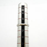 【6jeb0393】カルティエ リング クラシック 3PD Pt950 プラチナ ダイヤモンド ＃46【中古】レディース