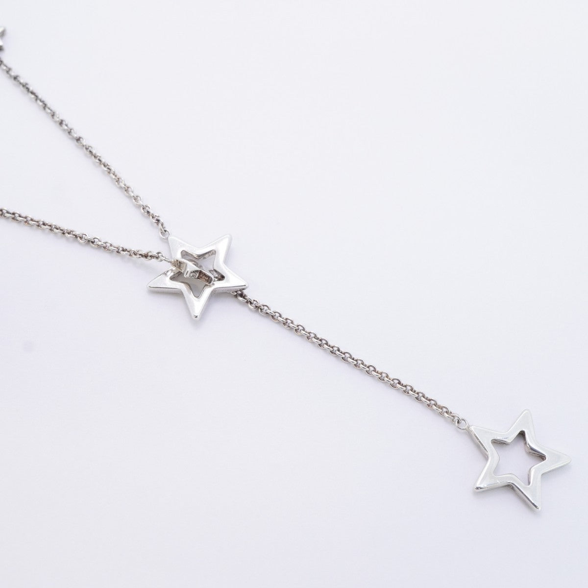【6jeb0438-k】ティファニー ネックレス スターリンク/ラリアット シルバー925【中古】レディース