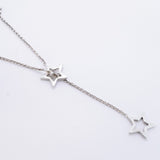 【6jeb0438-k】ティファニー ネックレス スターリンク/ラリアット シルバー925【中古】レディース