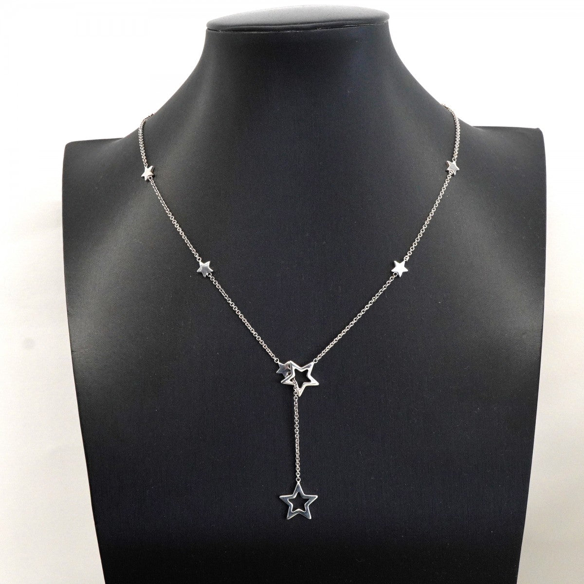 【6jeb0438-k】ティファニー ネックレス スターリンク/ラリアット シルバー925【中古】レディース