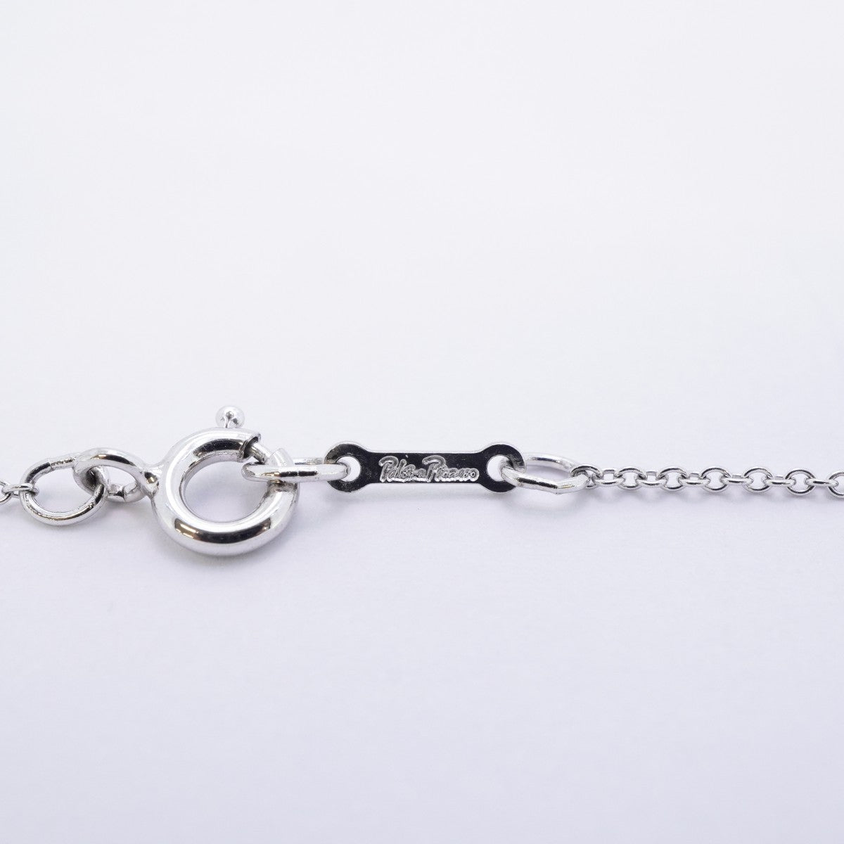 【6jeb0439-k】ティファニー ネックレス スクリブル シルバー925【中古】レディース