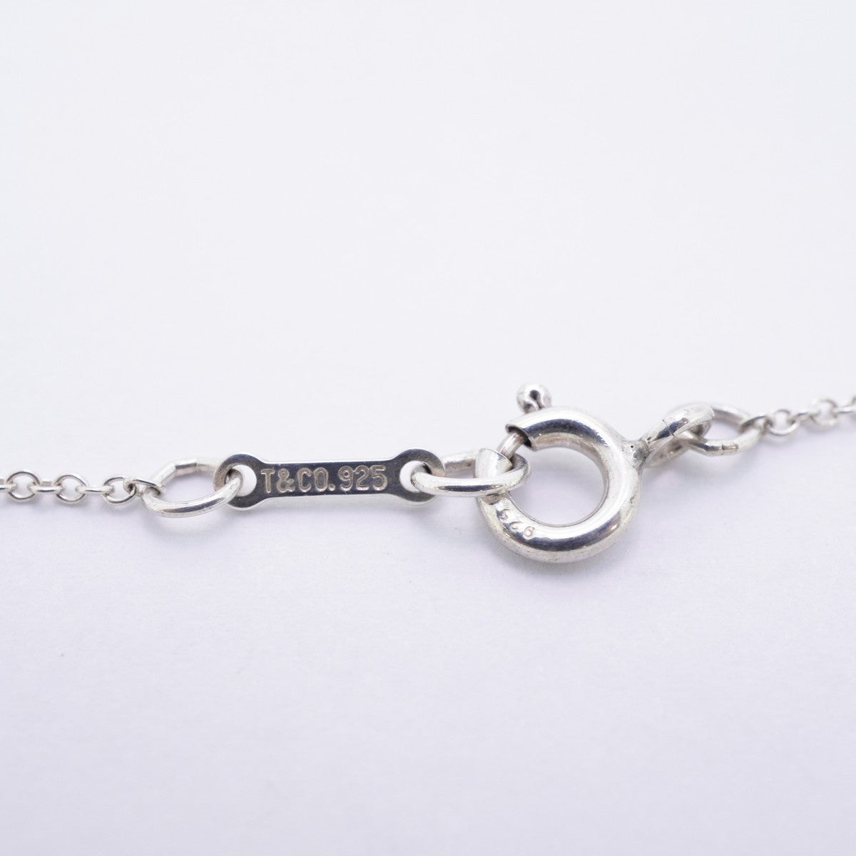 【6jeb0468】ティファニー ネックレス ダブルラビングハート シルバー925【中古】レディース