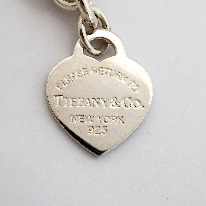 【6jeb0575-k】ティファニー ネックレス リターントゥ/ハートタグ シルバー925【中古】レディース