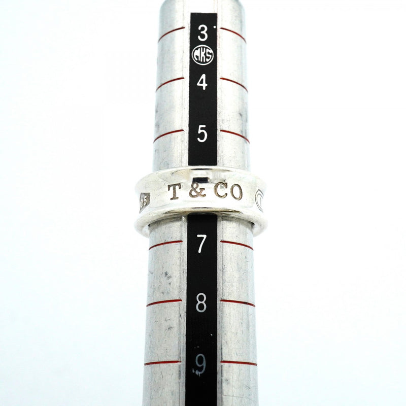 【6jeb0611-k】ティファニー リング ナロー シルバー925 6.5号【中古】レディース