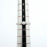 ★SALE【6jeb0628】ティファニー リング ハーモニー Pt950 プラチナ ダイヤモンド 0.20ct 9号【中古】レディース