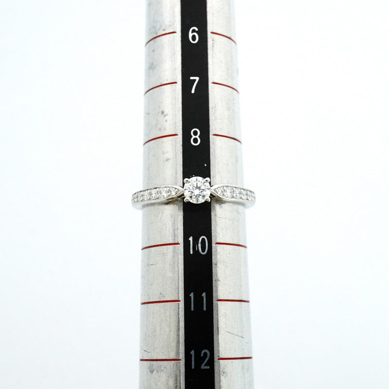 ★SALE【6jeb0628】ティファニー リング ハーモニー Pt950 プラチナ ダイヤモンド 0.20ct 9号【中古】レディース