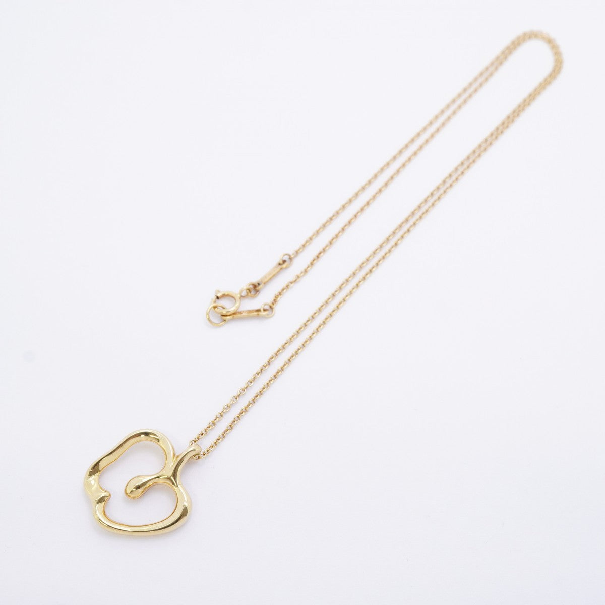 【6jeb0647】ティファニー ネックレス アップル K18YG イエローゴールド【中古】レディース