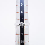【6jeb0652】ティファニー リング ハーモニー 1PD Pt950 プラチナ ダイヤモンド 0.20ct 7.5号【中古】レディース