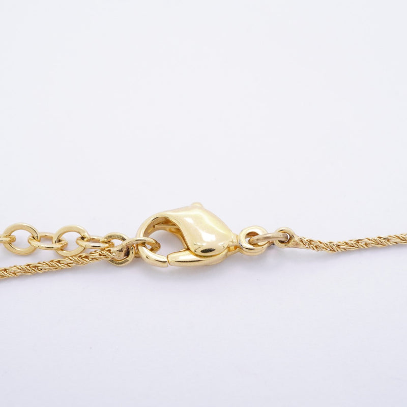 【6jeb0666】クリスチャンディオール ネックレス ハイヒールモチーフ GPメッキ ゴールド【中古】レディース
