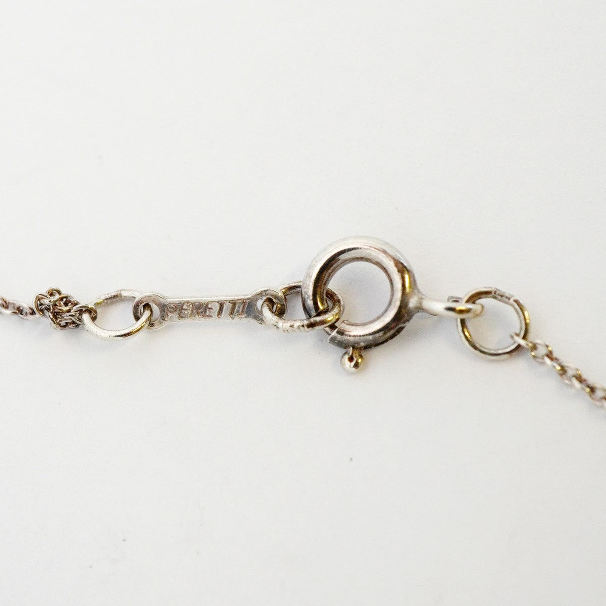【6jeb0698-k】ティファニー ネックレス ダブルループ シルバー925【中古】レディース