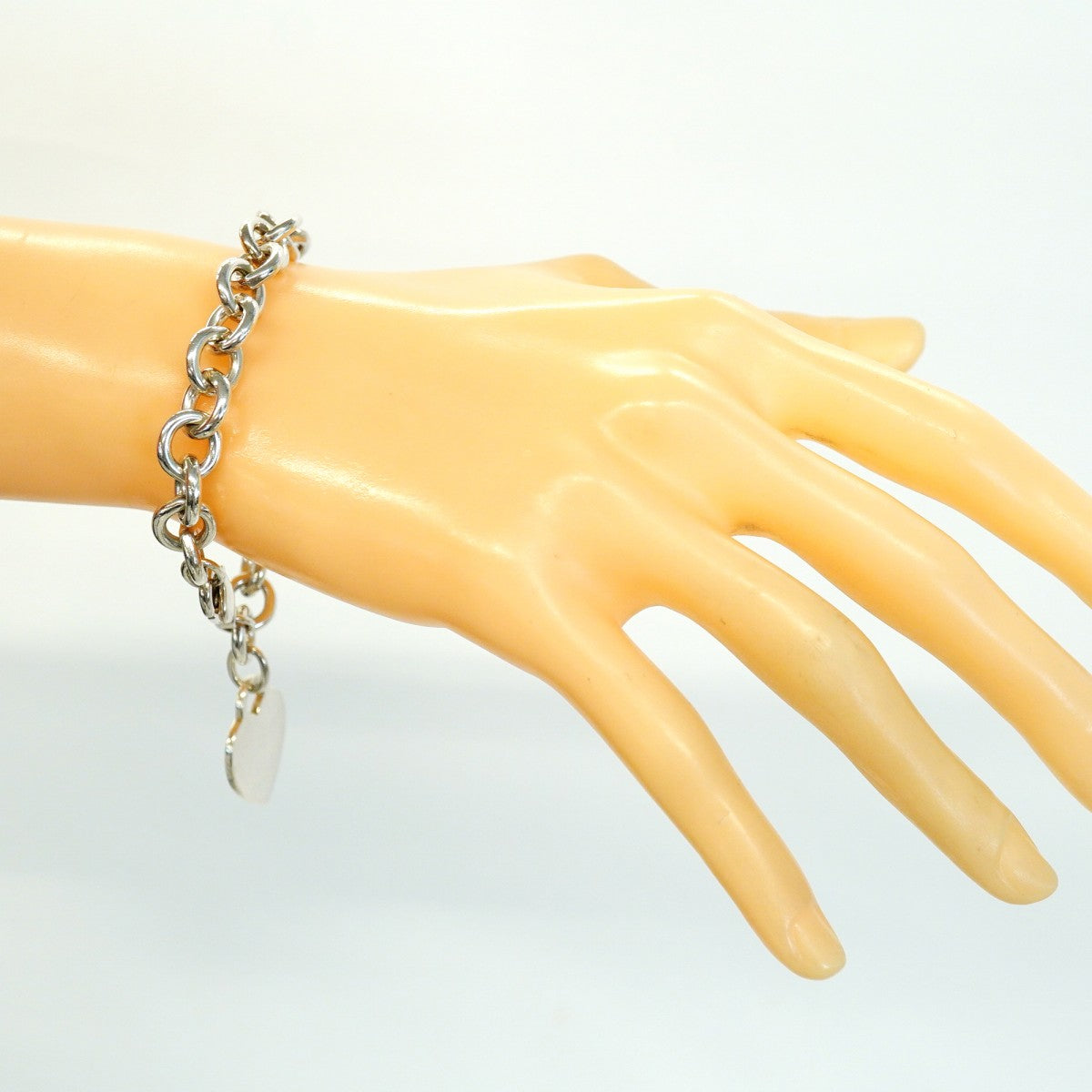 【6jeb0705-k】ティファニー ブレスレット ハートタグ シルバー925【中古】レディース