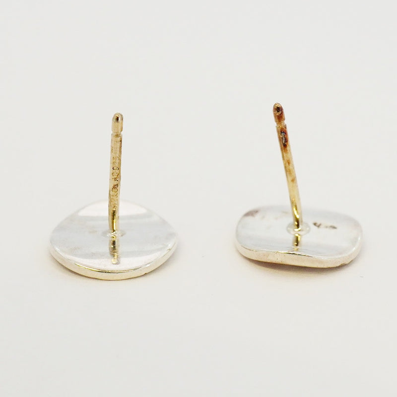 【6jeb0708-k】ティファニー ピアス ノーツ シルバー925【中古】レディース