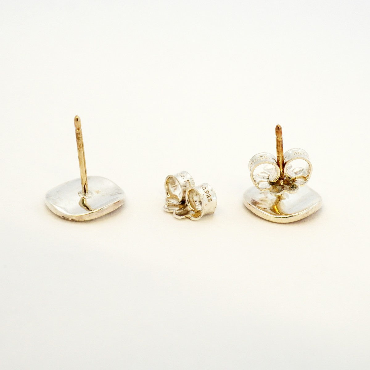 【6jeb0708-k】ティファニー ピアス ノーツ シルバー925【中古】レディース