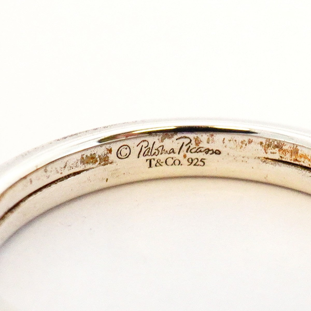 【6jeb0721】ティファニー リング テンダネス シルバー925 ピンクサファイア 10号【中古】レディース