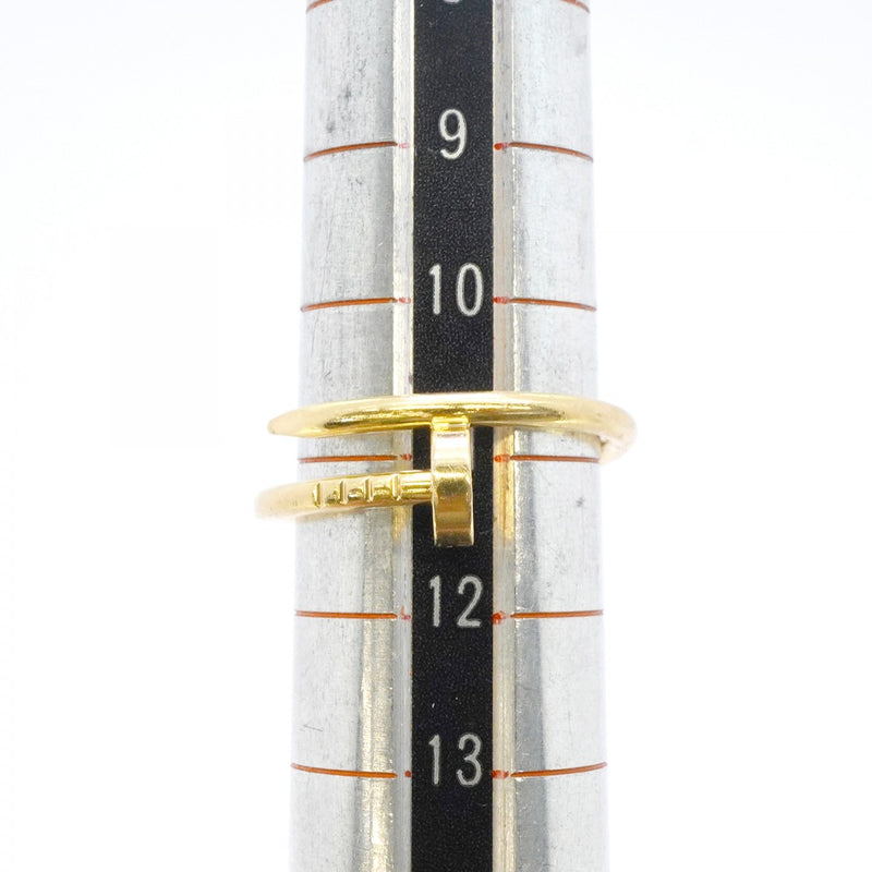 【6jeb0724】カルティエ リング ジュストアンクル SM K18YG イエローゴールド ＃52【中古】レディース